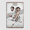 Art Dybala Fond d'écran Plaque Métallique Affiche Vintage Fête Cinéma Salon Plaque Murale Affiche en Étain