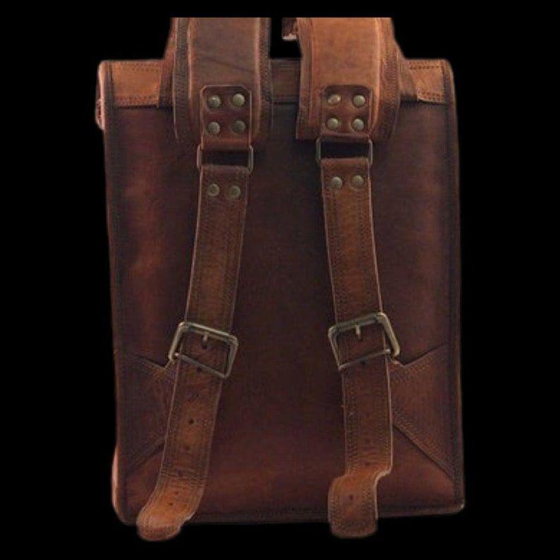 Backpack Leather Backpack Men Large Backpack School Backpack