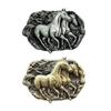 Punk Metal Belt Buckle Retro Horse Belt Buckles Birthday Gifts for Unisex Horse Belt Buckle Replacement Belt Buckle