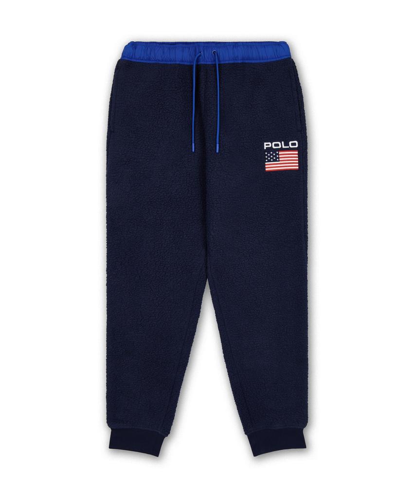POLO RALPH LAUREN Flag Fleece Sweatpants - Navy