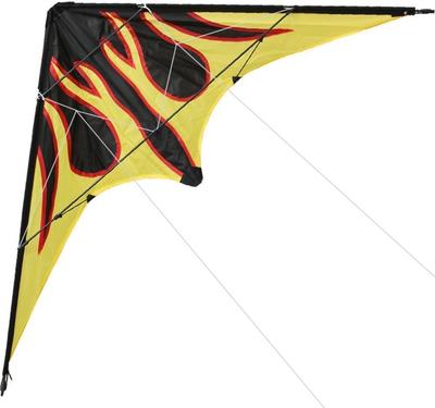 Star Rhythm Kite, Flame Stunt Kite, for Adults and Teens, Perfect for Beginners, Easy To Assemble and Operate, Storage Bag Included, Ideal for