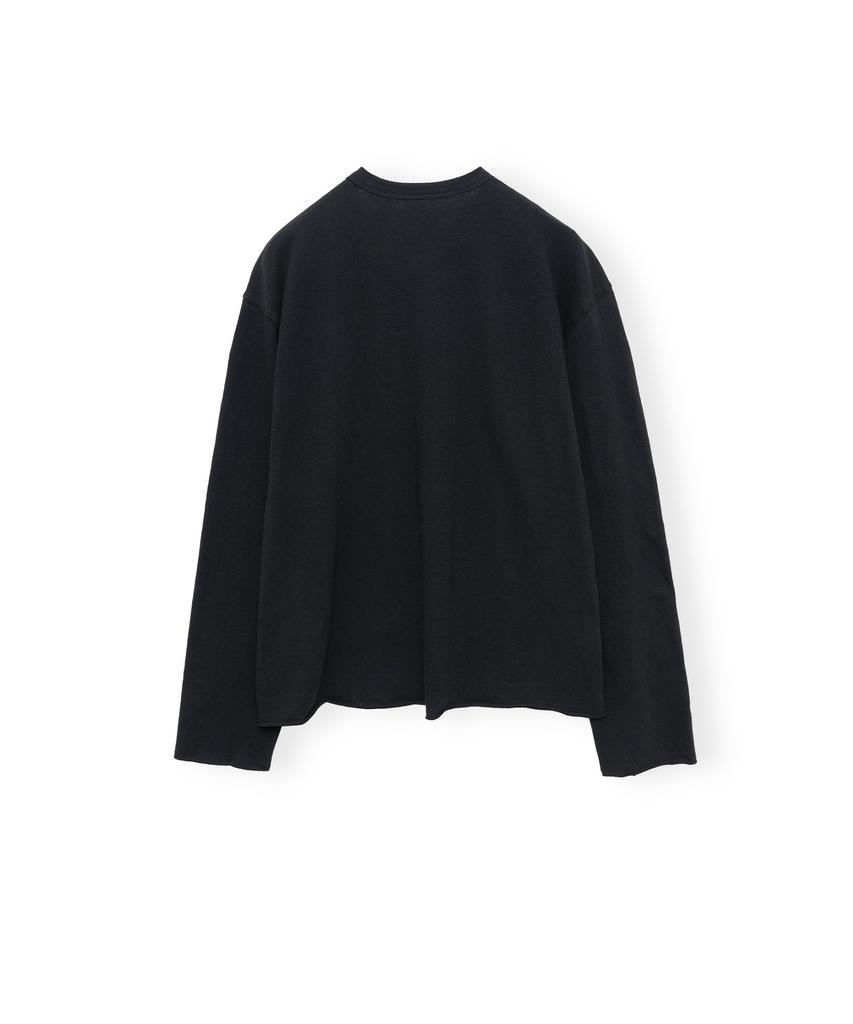 Beulaunyadeu Cut-Off Long Sleeve, Black