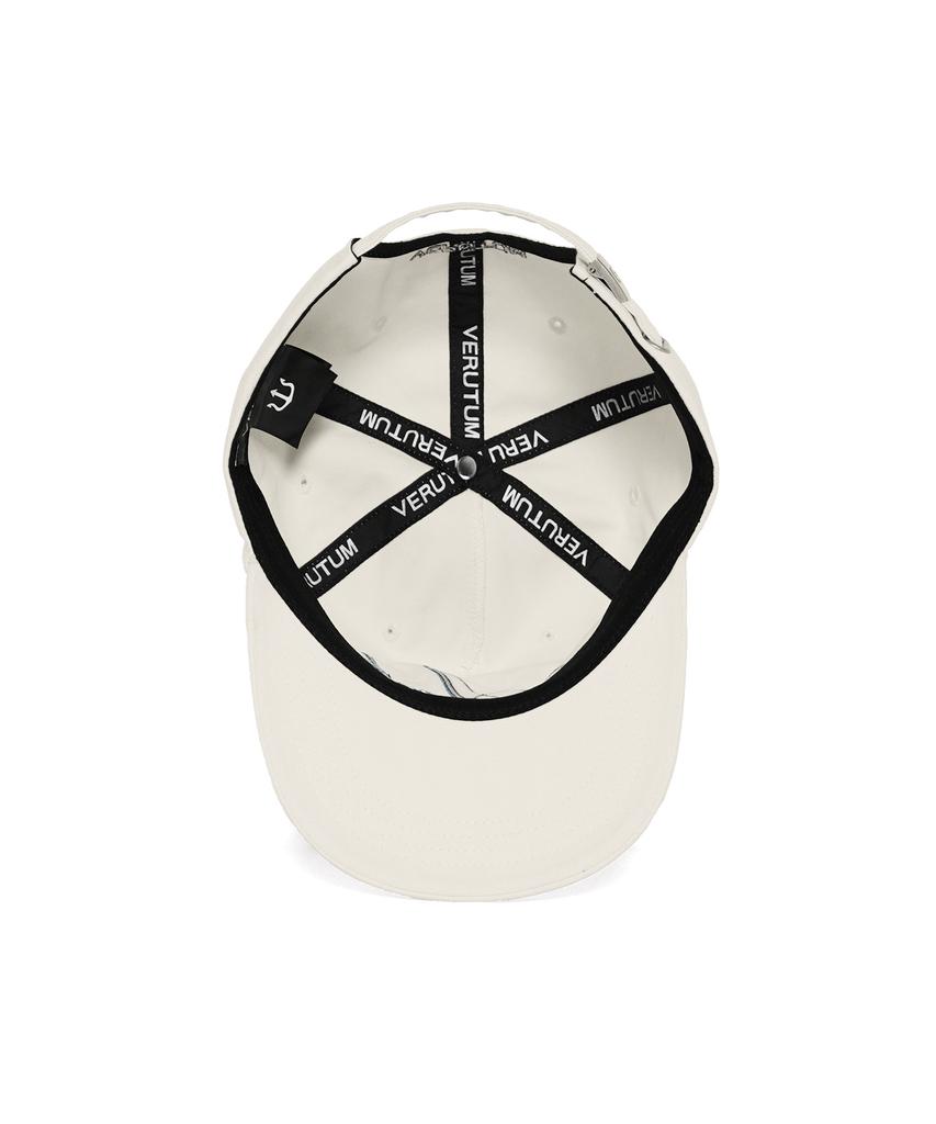 VERUTUM Art Logo Bio-Washed Ball Cap Cream
