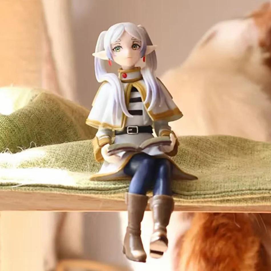 Nouvelle Frieren: Au-delà de la fin du voyage Figurine Frieren & Fern Figurine d'action en PVC Décoration de bureau Jouet de collection Cadeau pour enfants
