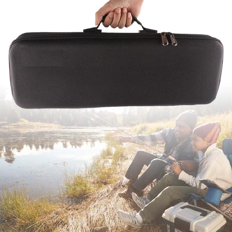 Shockproof Portable Fishing Rod Bag Waterproofs Fishing Rod Reel Storage Case Sponges Lining Fishing Wheel Carry Bag