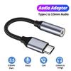 Adaptér Type-C na 3,5mm jack pro sluchátka pro mobilní telefon, Aux audio adaptér, kompatibilní s iPhone, Samsung, Xiaomi