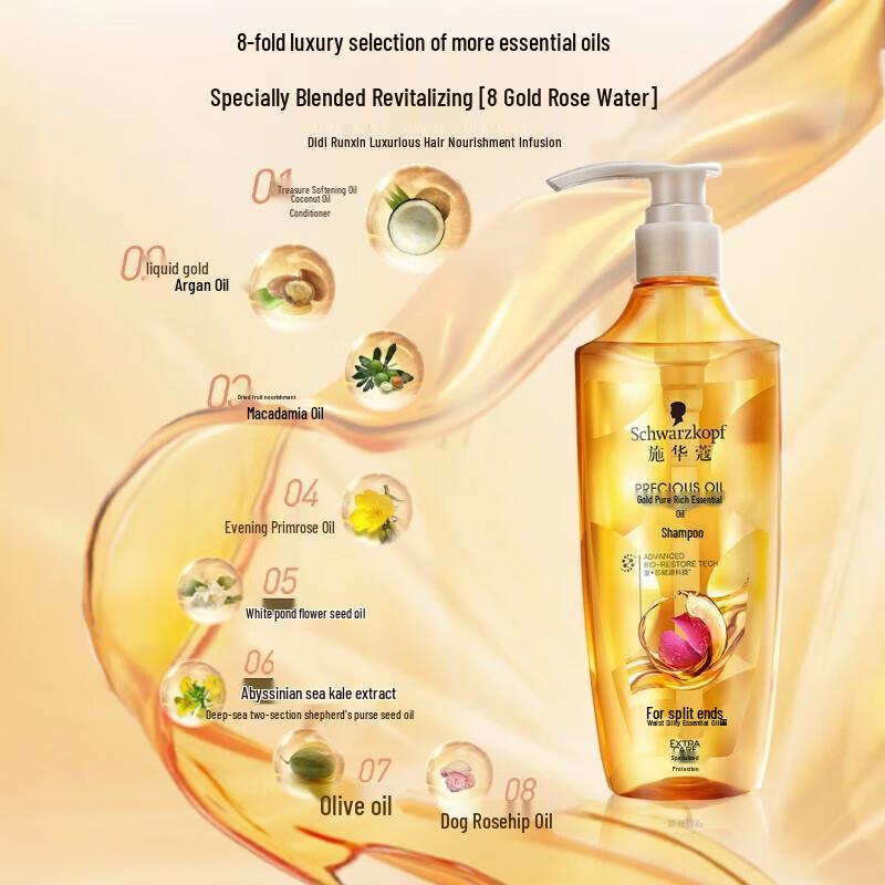 Schwarzkopf Gold Pure Essential Oil Shampoo
