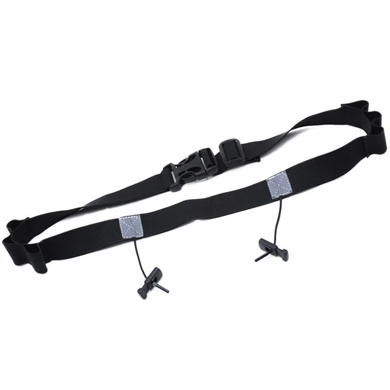 Running Race Number Belt Waist Pack Bib Holder For Triathlon Marathon Cycling Motor With 6 Gel Loops Fitness Sport Accessories