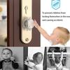 Kids Protection Child Proof Deadbolt Lock PP Baby Safety Lock Cover Door Deadbolt Lock  Home
