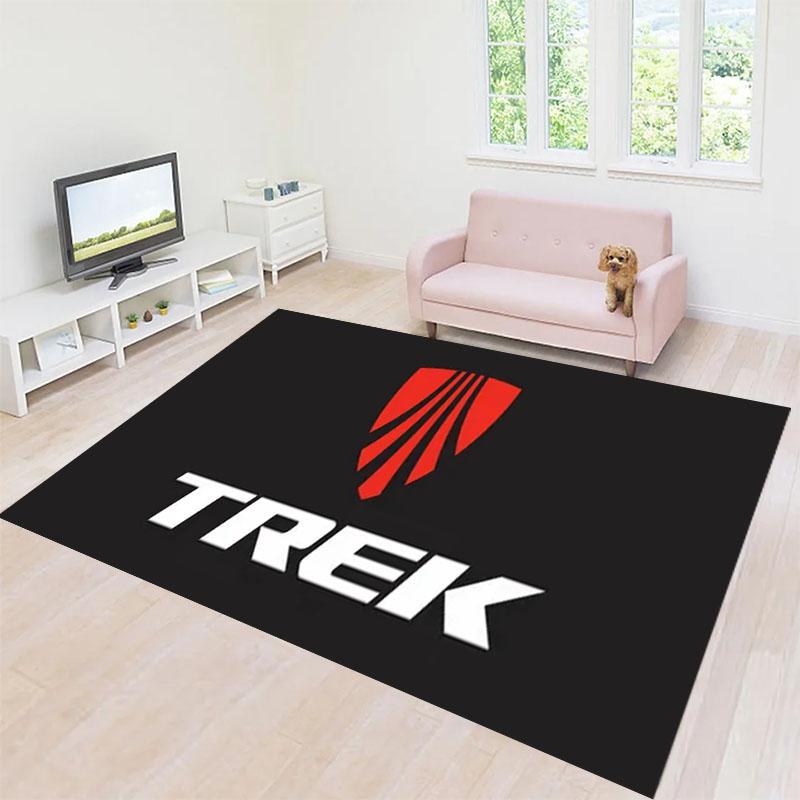 T-Treks Mountain Bike Printed Carpet Non-slip Multi Function Carpet Living Room Rug Entrance Floor Mat Kitchen Hallway Home Deco