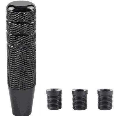 FUPUTWO Shift Knob Aluminum Alloy Extension Gear Lever Car MT AT Custom, General Purpose (Black)
