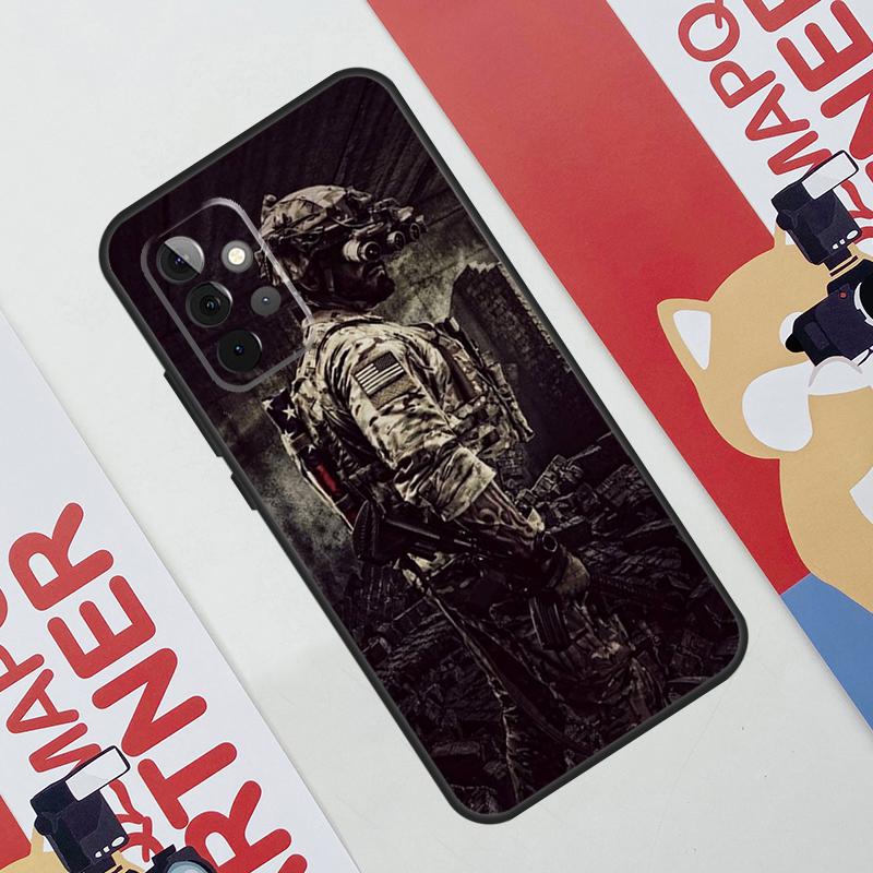 Military Army Special Forces Cover For Samsung Galaxy A34 A24 A54 A14 A52 A42 A32 A22 A12 A51 A71 A53 A33 A23 A13 Case