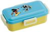 Školní krabička na oběd Skater Antibakteriální s Disney Mickey Mouse Moderní komiks Vyrobeno v Japonsku Víčko ve tvaru kopule pro měkké pokrmy, 530 ml, Design, (PFLB6AG-A)