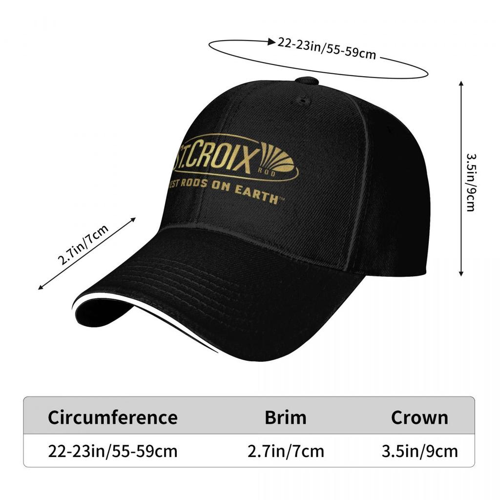 Unisex Baseball Hats Life Love St Croix Merch Outdoor Streetwear Summer Sports Baseball Caps  Cap Casquette Polychromatic Hats