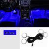 1 Set Car LED Foot Ambient Lights Auto Home  Atmosphere Decorative Car Interior One with Four Night Lamp MYY