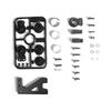 Tamiya Options Camion RC Grand Pièces de Rechange Support Servo de Direction en Aluminium Servo à Couple Élevé Servo Saver 56532 & N°32 TROP.32 &