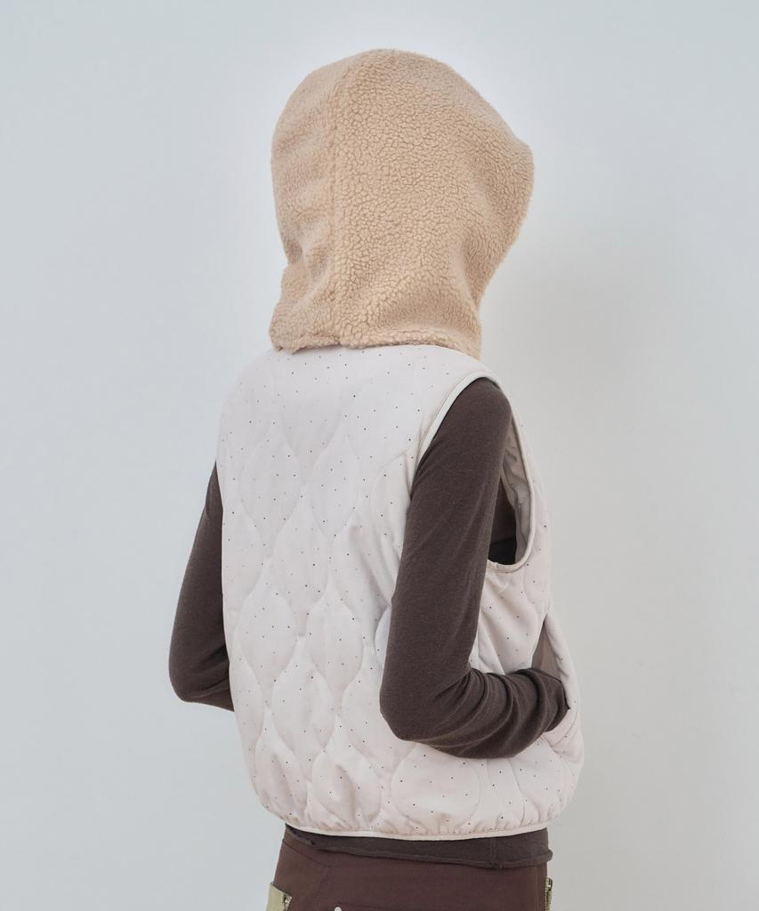 KIJIKO Ke903-Boucle Balaclava Beige