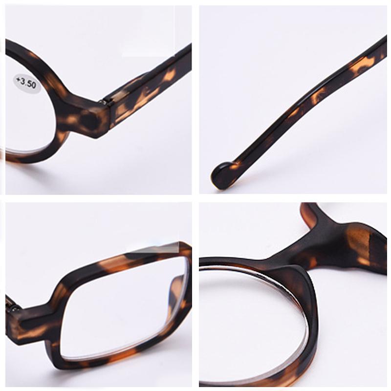 Retro Old-Fashioned Presbyopic Glasses Irregular Round&square Glasses Men Women Fashionable Eyeglasses Trend Accessories