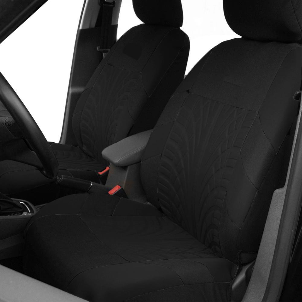 Car Seat Covers Set Polyester Fabric Universal Fits Most Cars Covers Car Seat Protector