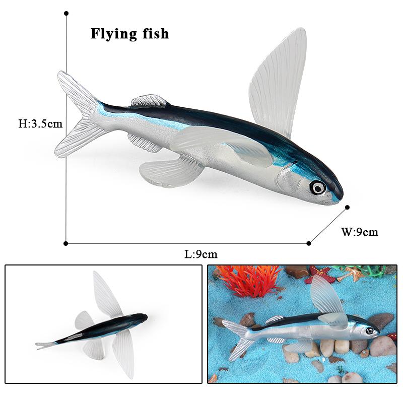 Oenux Animale din Viața Marină Coral Caracatiță Nautiloidee Crabul Steaua Mării Model Ocean Figurine de Acțiune Colecție Educațională Jucărie Cadou Copil