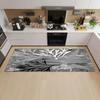 Tropical Plant Illustration Pattern Home Kitchen Floor Mat Door Front Decoration Floor Mat