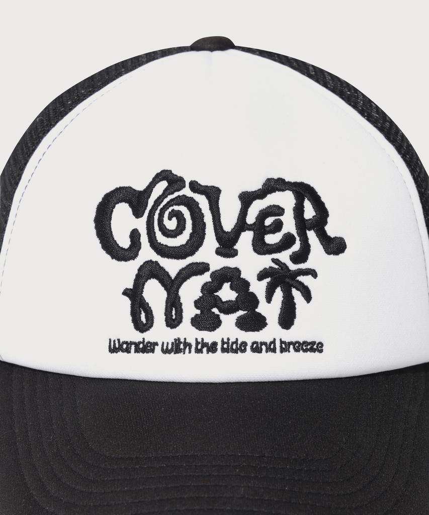 COVERNAT Graphic Mesh Cap Black