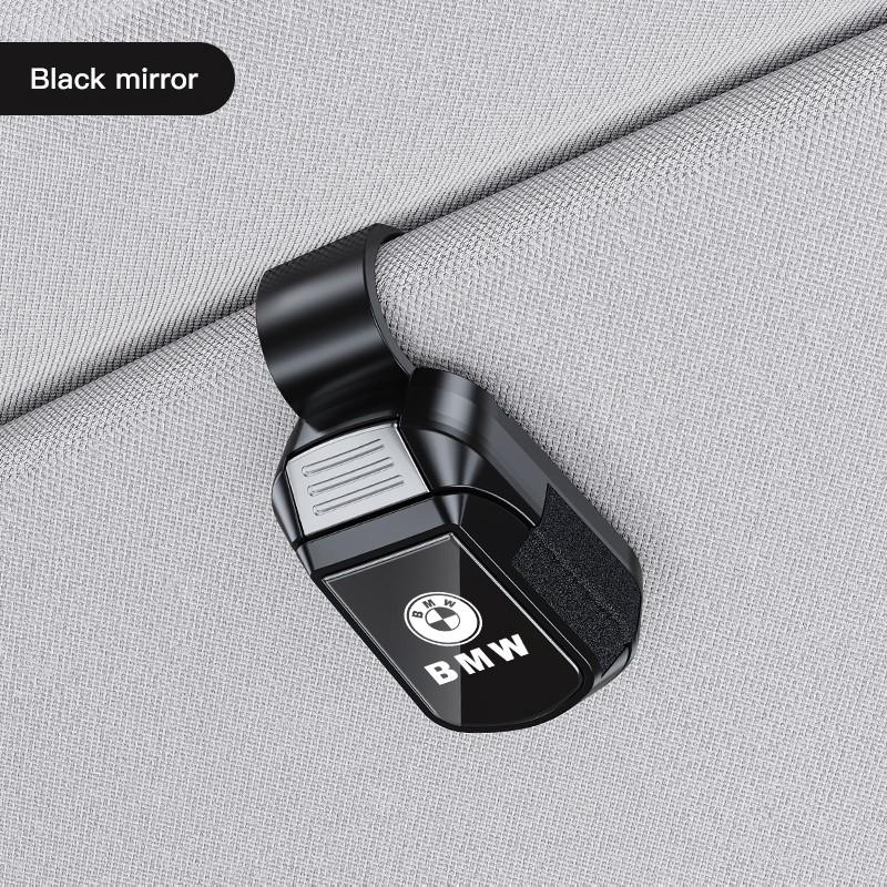 Car Sun Visor Glasses Clip Sunglasses Storage Bracket Keychain For BMW X1 X2 X3 X5 X4 X6 X7 iX3 F20 F10 F07 E70 E46 E90 E92 E60