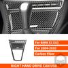 For BMW X3 E83 2004 2005 2006 2007 2008 2009 2010 Carbon Fiber Sticker Central Control Gear Box Outlet Interiors Car
