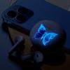 1 Set Blue Glow In The Dark Butterfly Wall Stickers Room Decoration Living Room Bedroom Wall Decals