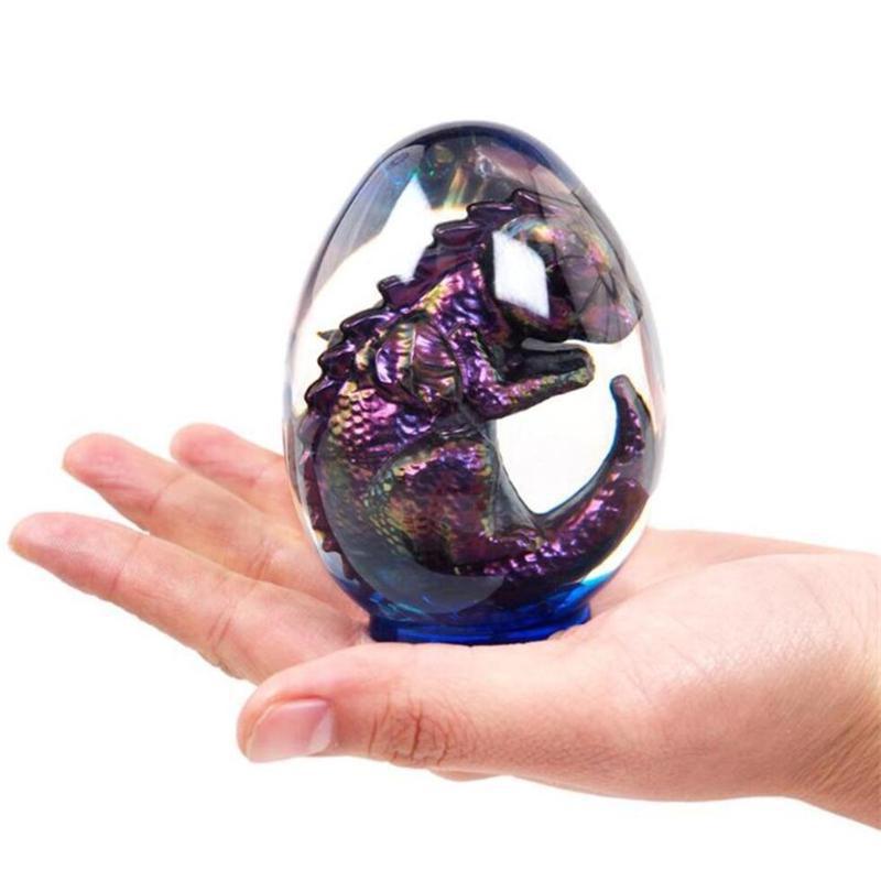 1pc Dragon/Egg Shape Resin Epoxy Molds Silicone
