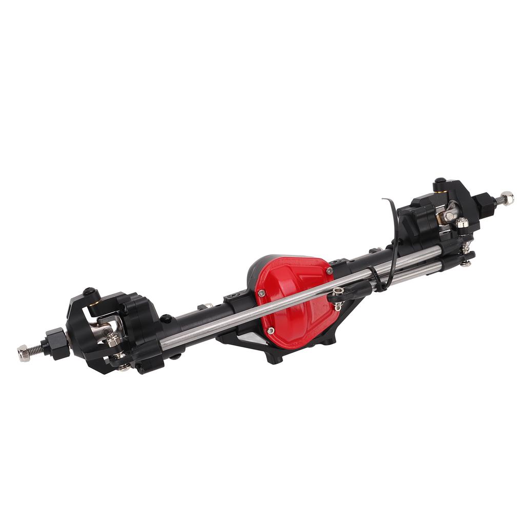 CNC Metal RC Car Front Portal Axle Set for Axial SCX10 1 10 RC Crawler Car AccessoryBlack