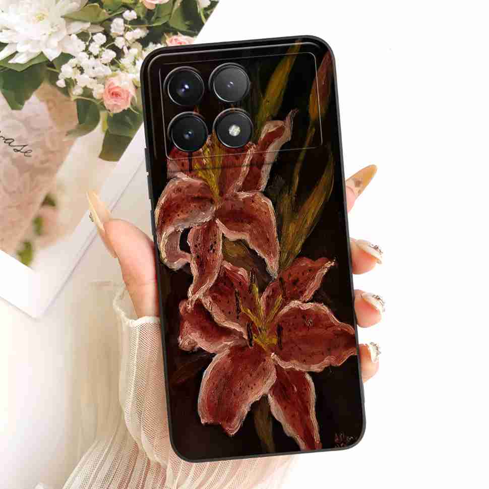 For Redmi K70 23113RKC6C Case Silicone Cute Cartoon Fashion Painting Back Cover For Redmi K 70 K70 5G Phone Cases Bumper Fundas