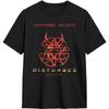 Short Sleeve T-Shirt Disturbed Band T-Shirts for Men and Women Running Shirts Workout Shirt(1)