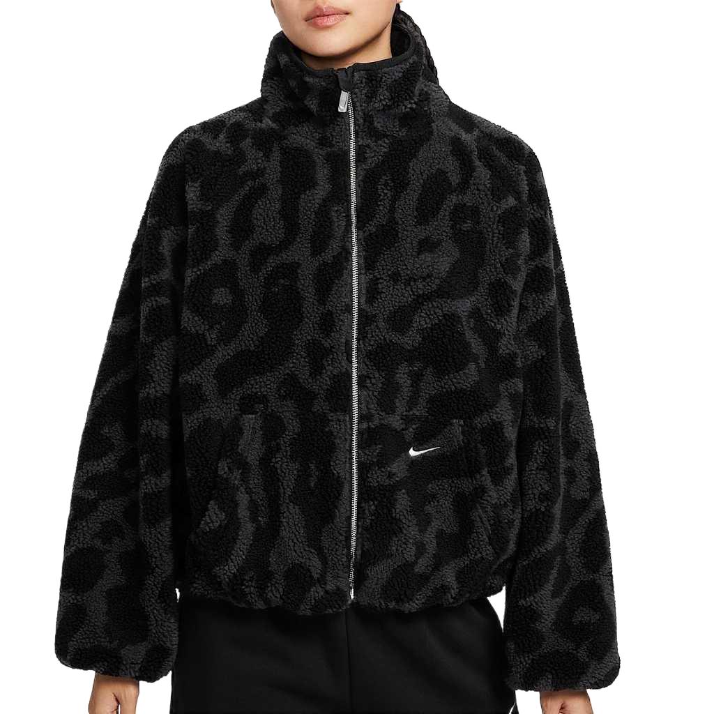 Nike Jaqueta com zíper e estampa de leopardo HV2071-010