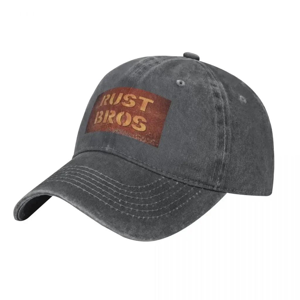 Rust Bros Logo from Rust Valley Restorers Baseball Cap Military Tactical Cap Christmas Hat Hood Luxury Women Unisexs