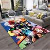 Mein Held Zeichentrick Anime Teppich für Wohnzimmer Schlafzimmer Tisch Kino Teppich Küchentür Kinder Rutschfeste Bodenmatte Teppich Geburtstagsgeschenk