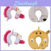 Cartoon Animal Memory Foam U Shaped Neck Pillow For Travel And Office Comfort