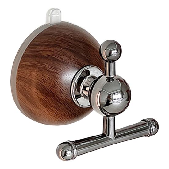 Suction Cup Hook Reinforced Suction Cup Base Easy Installation Removable Suction Hanger Heavy-Duty Support Hook