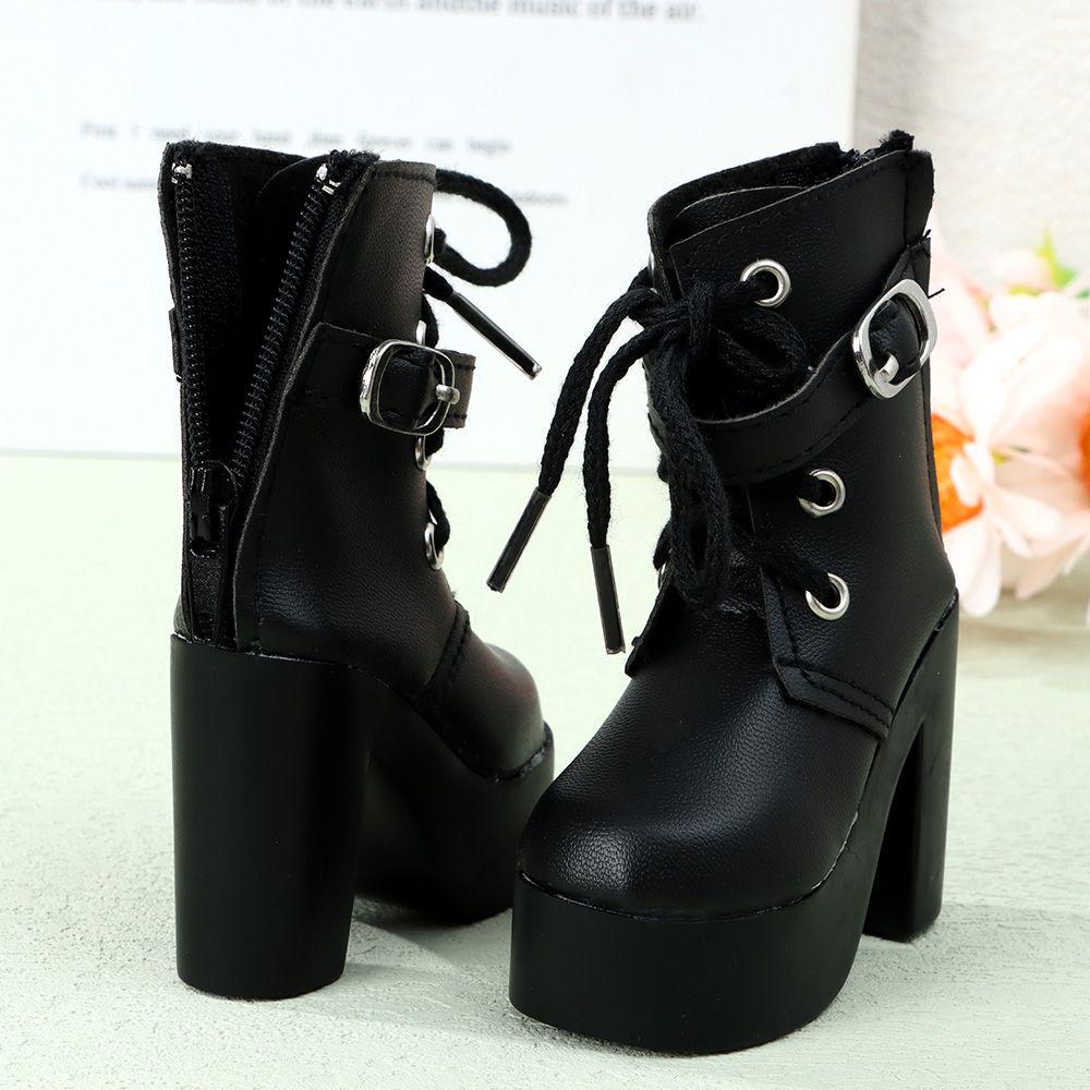 Leder 1/3 7,8 cm Puppe trägt Stoffschuhe Spielhaus Zubehör 60 cm Puppenstiefel Verschiedene Farben