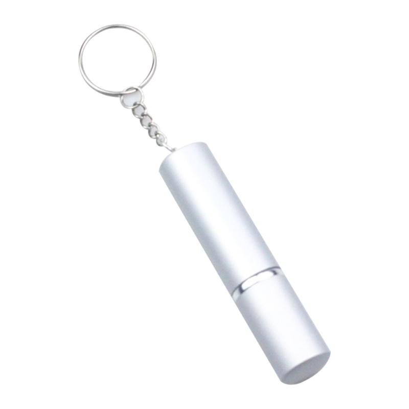10ml Metal Spray Perfumes Sample Bottle Keyring Car Interior Gift Mini Portable Spray Perfumes Dispenser Bottle Keychain