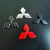 Adesivo Logo Coprimozzo Volante Auto in ABS 4,7/5,5cm per Mitsubishi Lancer EX Outlander Pajero ASX Eclipse Cross Ralliart UG2