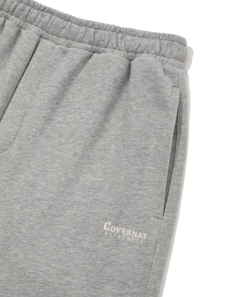 COVERNAT Regular Fit Sweat Jogger Pants Melange Gray