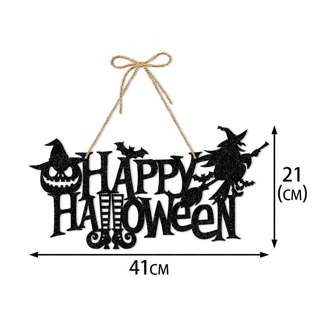 Halloween Hangend Bord Feestelijke Pompoen Vleermuis en Schedel Ontwerpen voor Huis Deur Muur Tuin Decoratie Decor Feest Buiten Binnen Benodigdheden