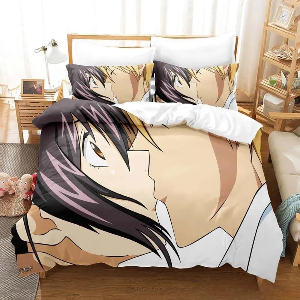 New 3D Print Anime Kaichou Wa Maid-sama Bedding Set Single Twin Full Queen King Size Bed Set Adult Kid Bedroom Duvet Cover Sets