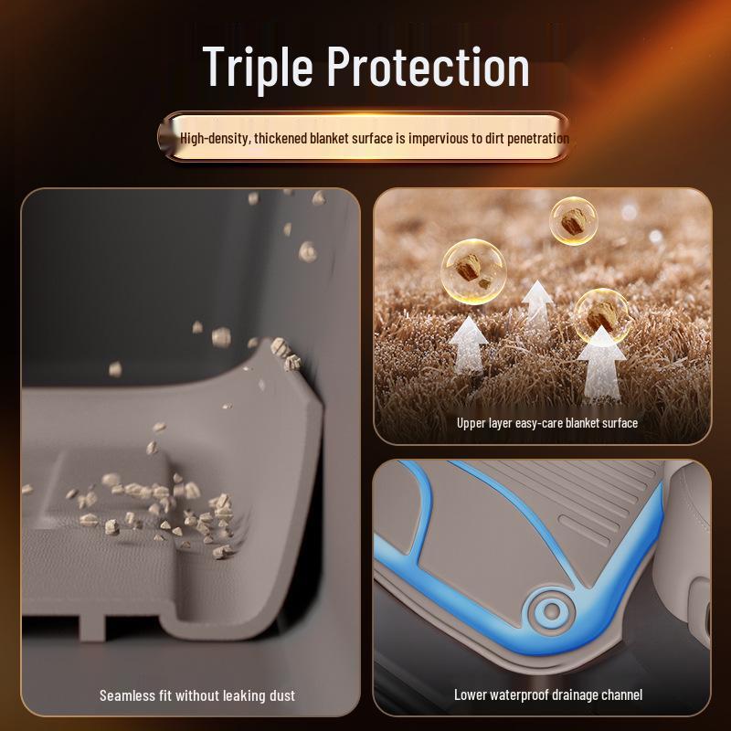 Ideal I6 TPE Floor Mats 2025: New Car Interior Carpet for Five-Seater