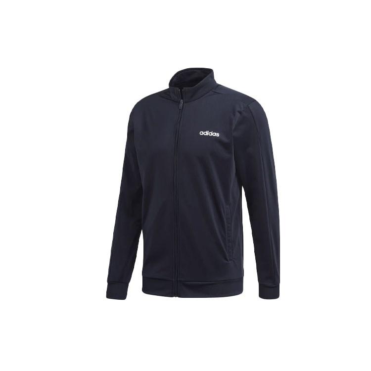 adidas Casual Sportswear Sets Men's Dark Blue Stand Collar Moderate FM6312