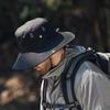 Solid Color Hiking Fisherman Hat Sunscreen Hiking Cap Breathable Sun Hat Fishing