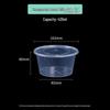 Thickened Round Disposable Food Containers