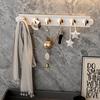 Self-Adhesive Hanger Wall Hook Strong Load-bearing Waterproof Multipurpose Towel Robe Hanger Bathroom Organizer Hook