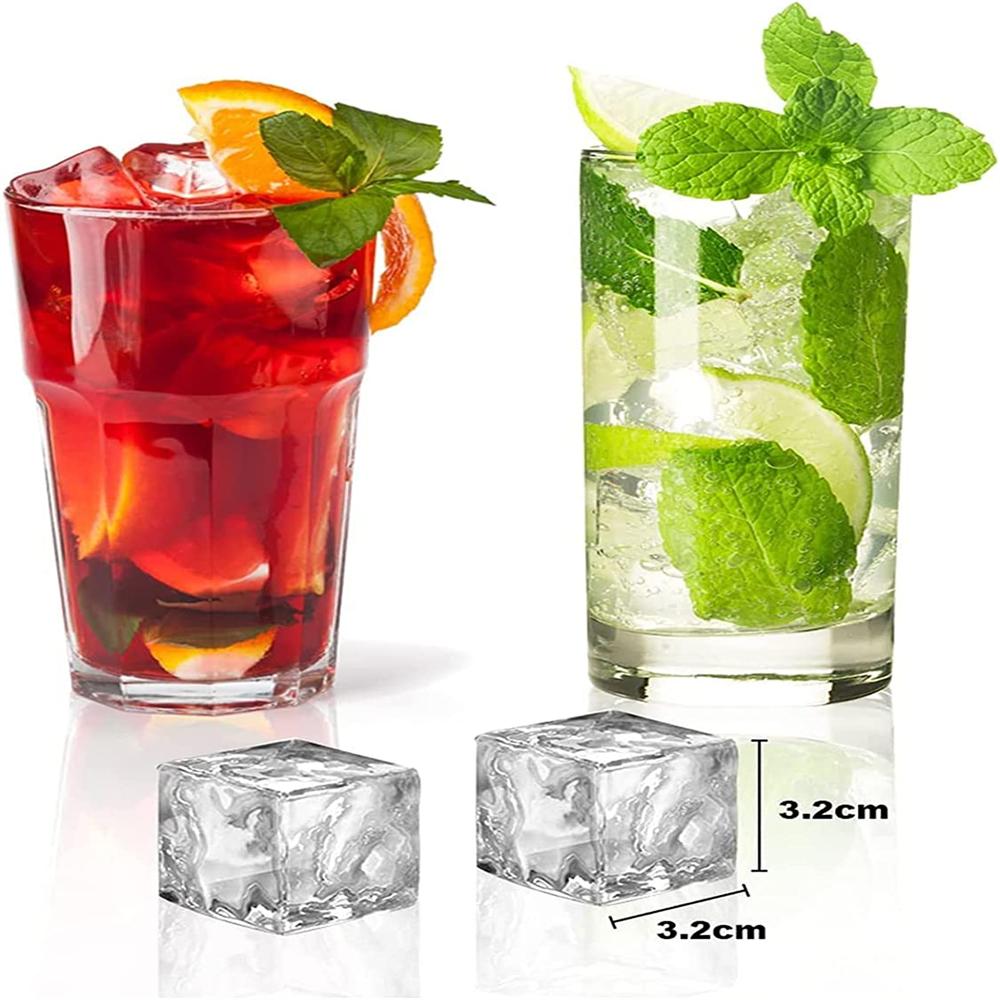 4/6 Grid Big Ball Square Ice Cube Mold Silicone Ice Cube Maker DIY Round Large Ice Cube Tray for Freezer Drinks Ball Model